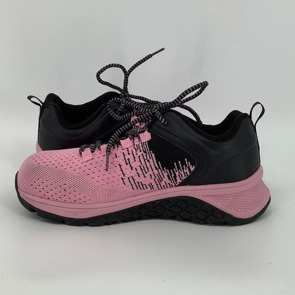 Thorogood Size 8 W AST Low Work Shoe Safety Toe $122 msrp Pink J14-3 - Picture 4 of 8